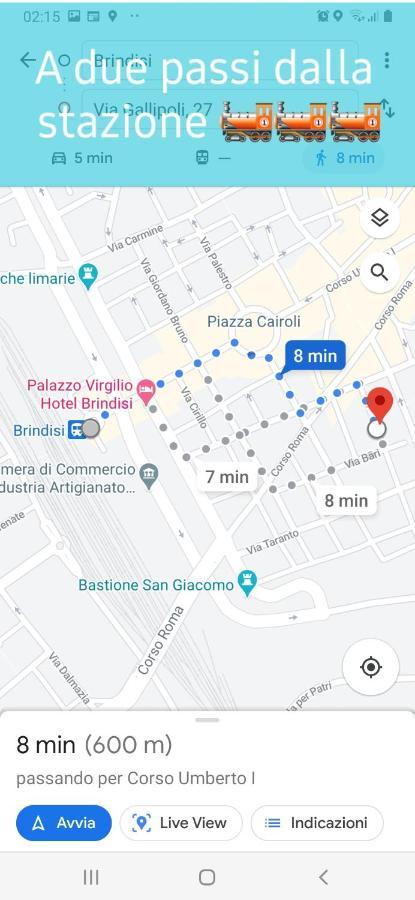 Bed Casa Vacanza Via Gallipoli - Corte Bari 브린디시 외부 사진